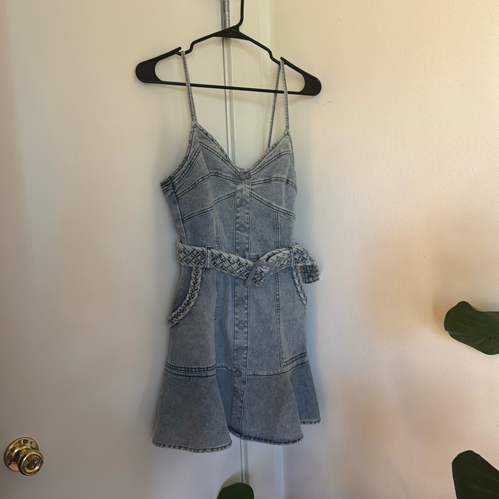 Denim dress